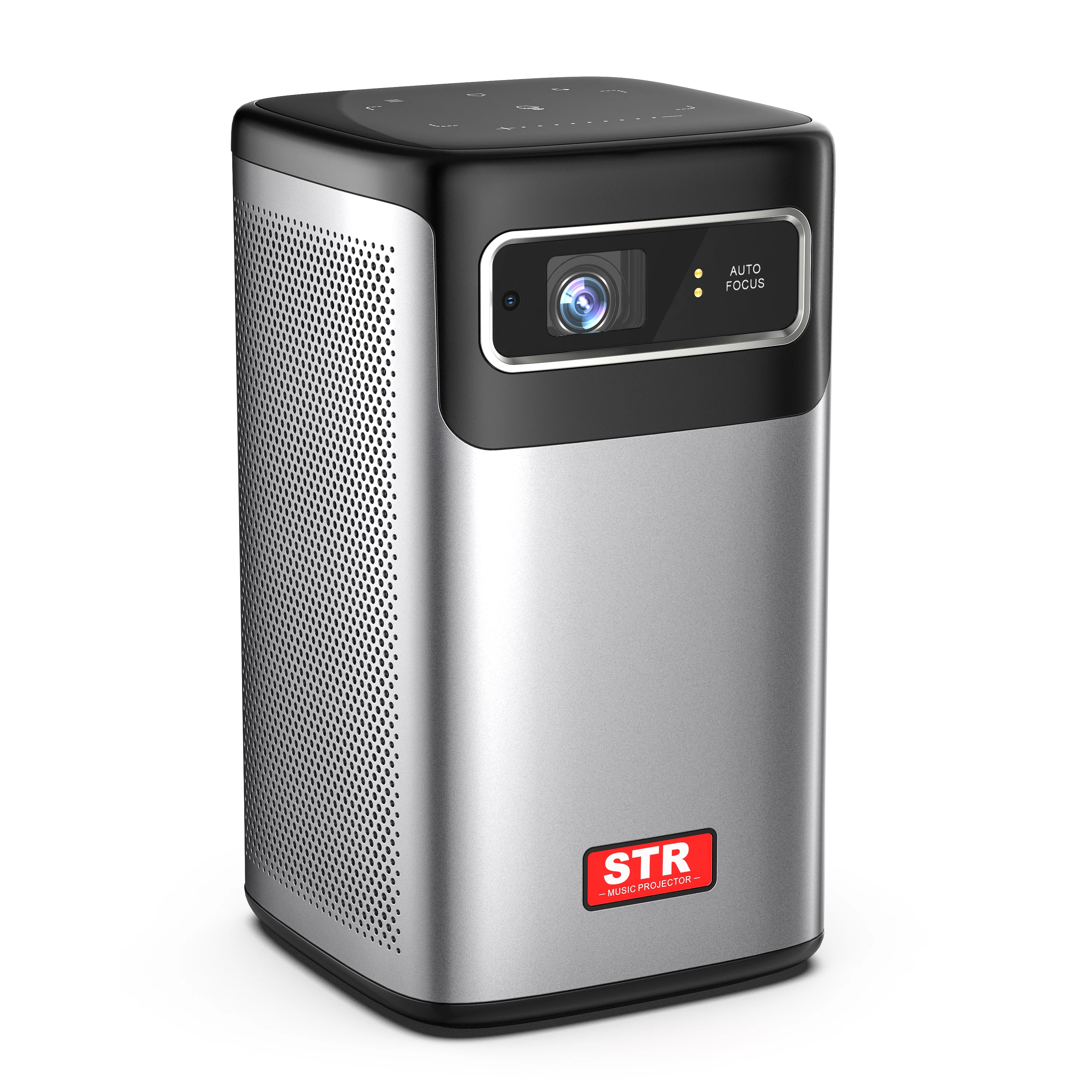 smart mini Portable Proyector 280 ANSI Lumens 2.4+5G Dual-band Wi-Fi  BT5  DLP 3D Hologram Projectors 4K Built-in battery