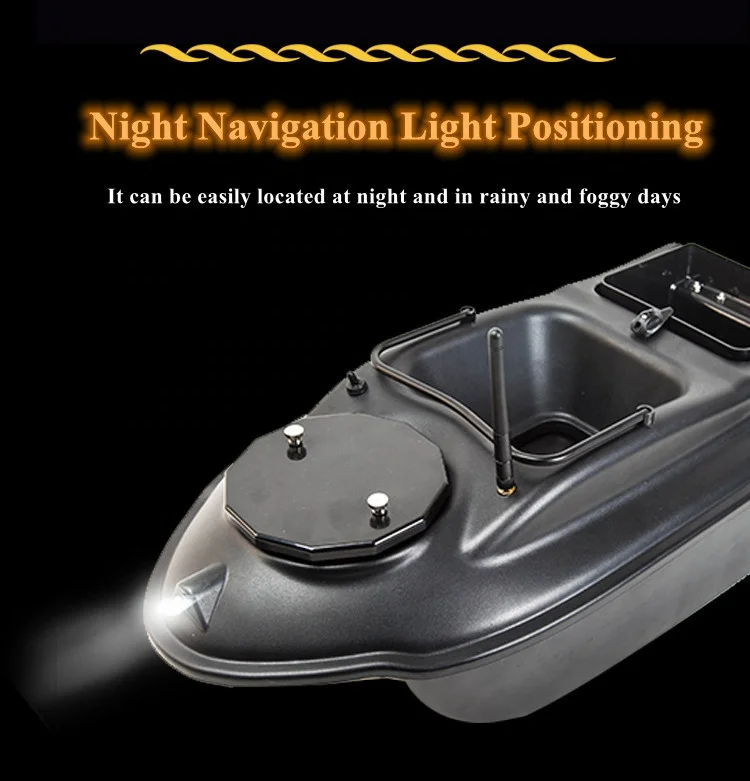 Best Selling 500 Meters Remote Control Double Hoppers GPS Rc Fishing Bait Boats