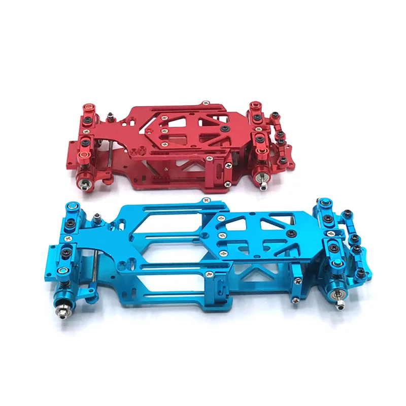 Cnc Aluminum Anodized 1/14 Upgrade Remote Control Frame RC car spare parts Drift Chassis kit