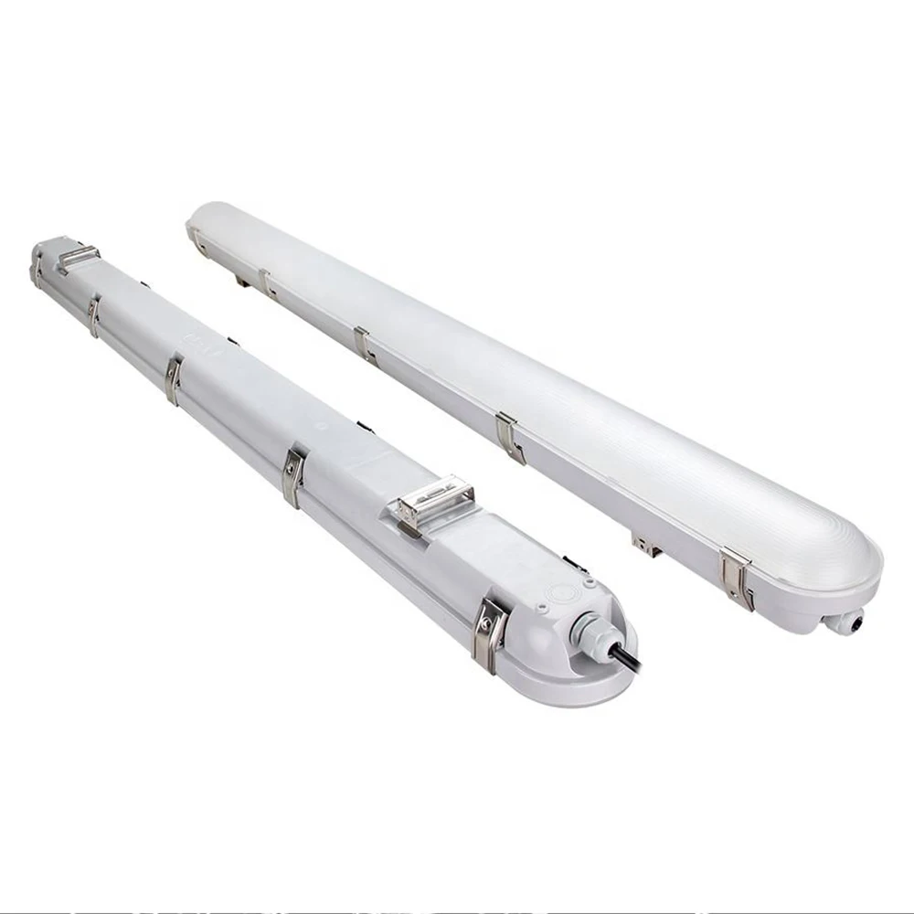 tacway 2*18w 1.5m Motion Sensor Linear Light Led Tri-proof Light Fixture Led Batten Lights for shopping mall