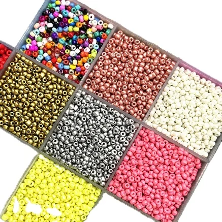 15g 2mm 3mm 4mm Effect of The Lacquer That Bake Charm Czech Glass Seed Beads for Jewelry Making DIY Handmade Bracelet