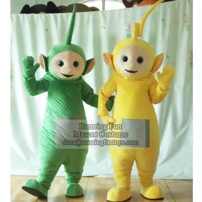 Running Fun custom CE teletubbies movie cartoon mascot costume for cosplay