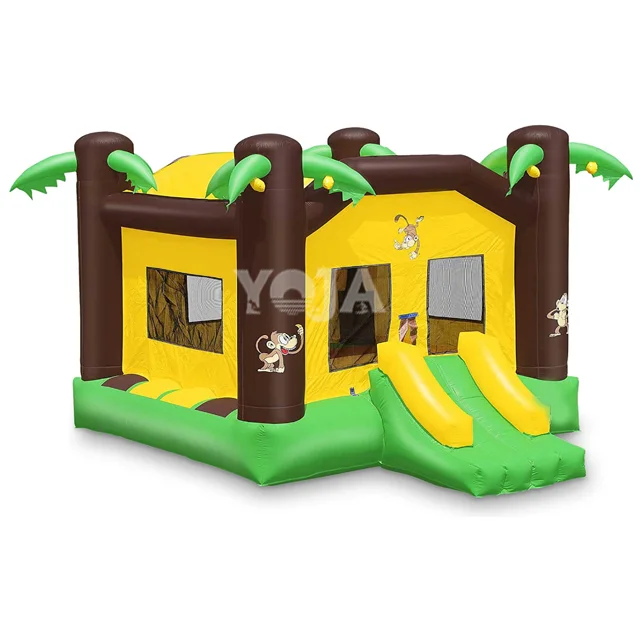 Commercial Grade inflatable Jungle Bounce House Wholesale