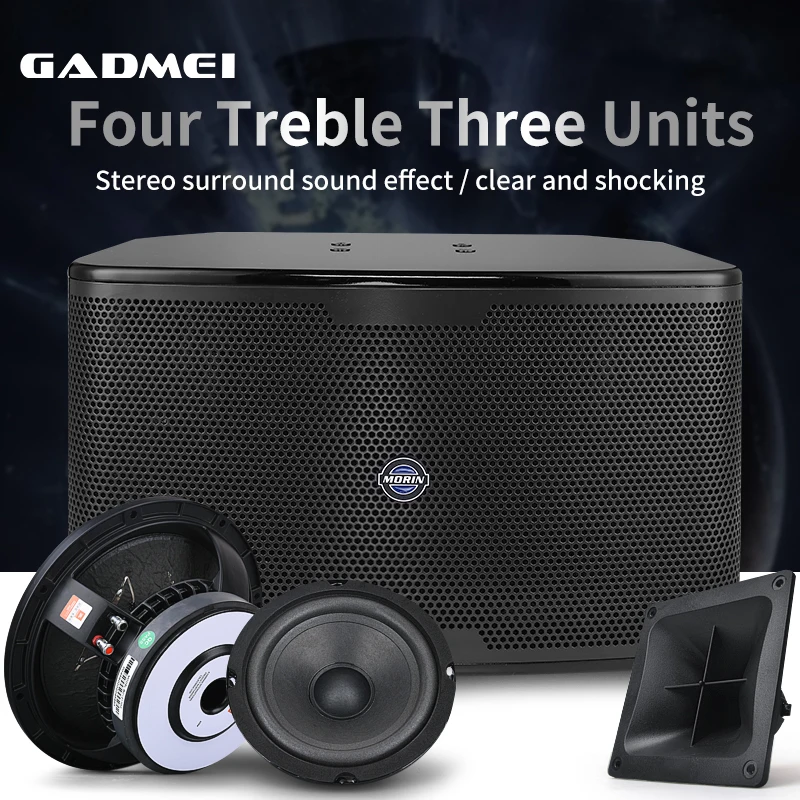 Indoor 10 inch dj party  speaker 1000w karaoke speaker home theater passive speaker professional audio