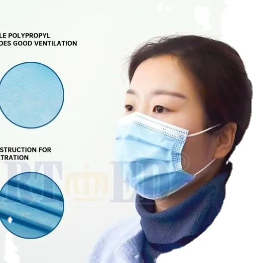 Disposable medical face mask