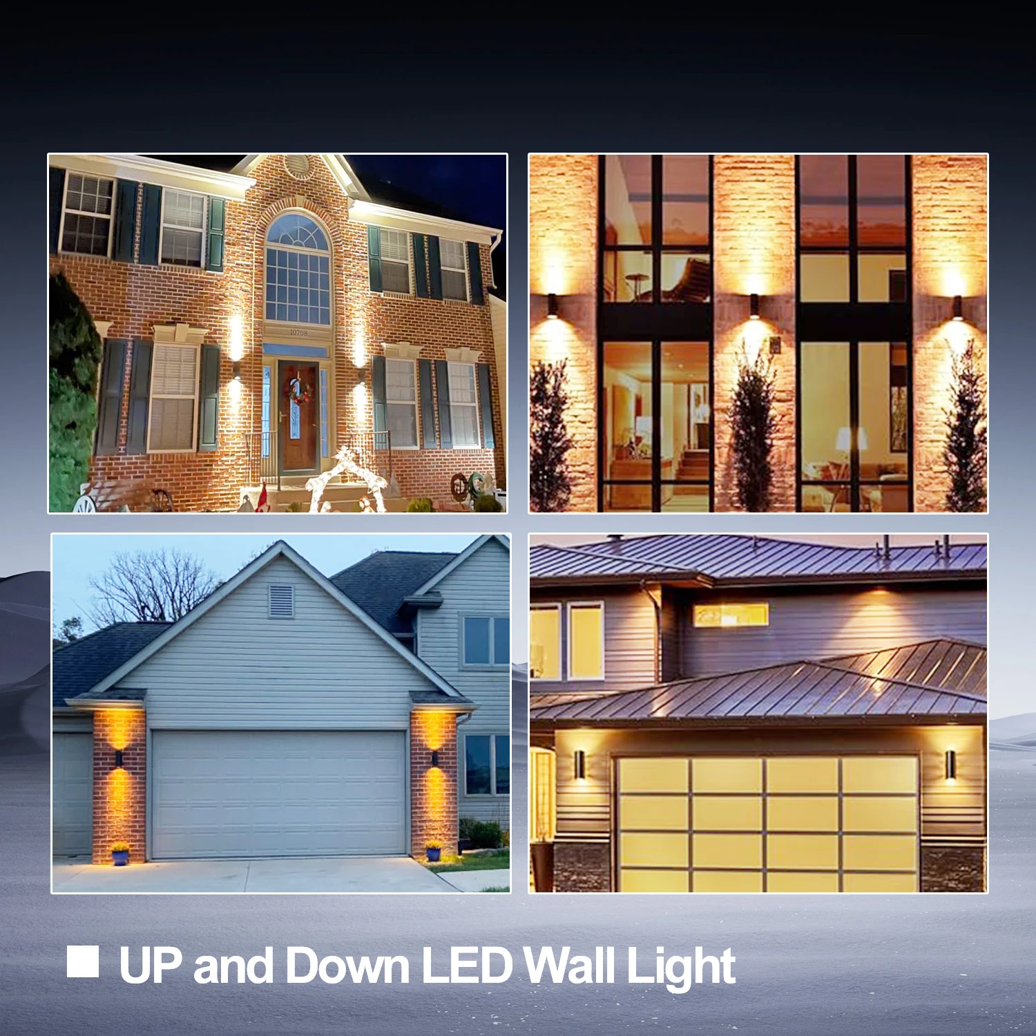 Industrial Lighting Ac120-277V 5Cct up and Down Wall Led Outdoor Boundary Light