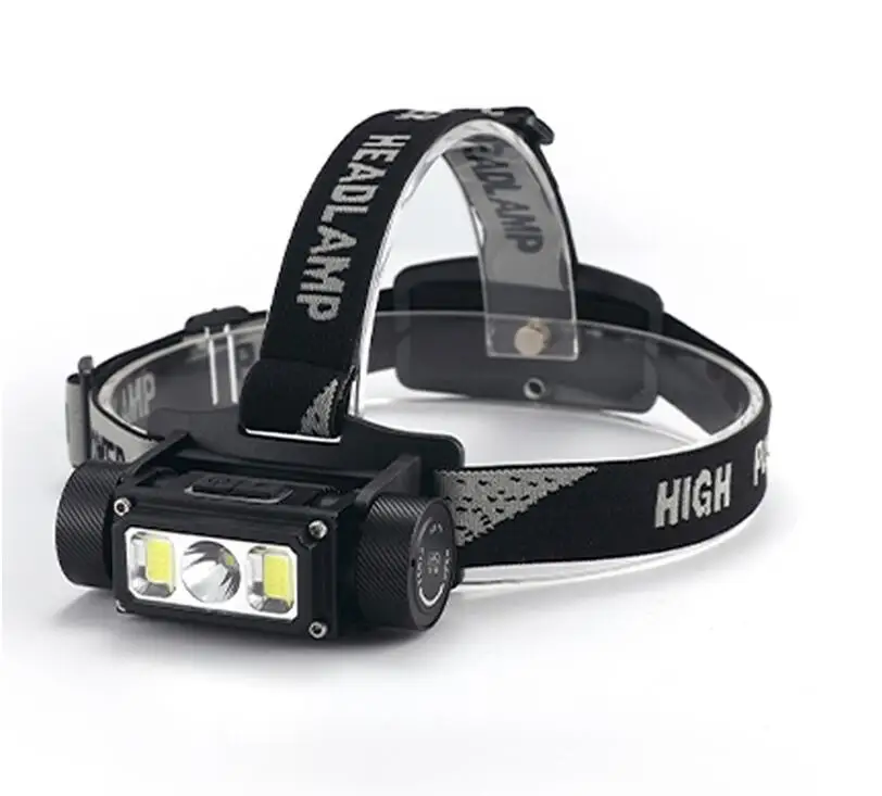 Wholesale 5 LED 5000lm Strong Head flashlight Aluminum Alloy Outdoor Magnetic USB Work Headlight