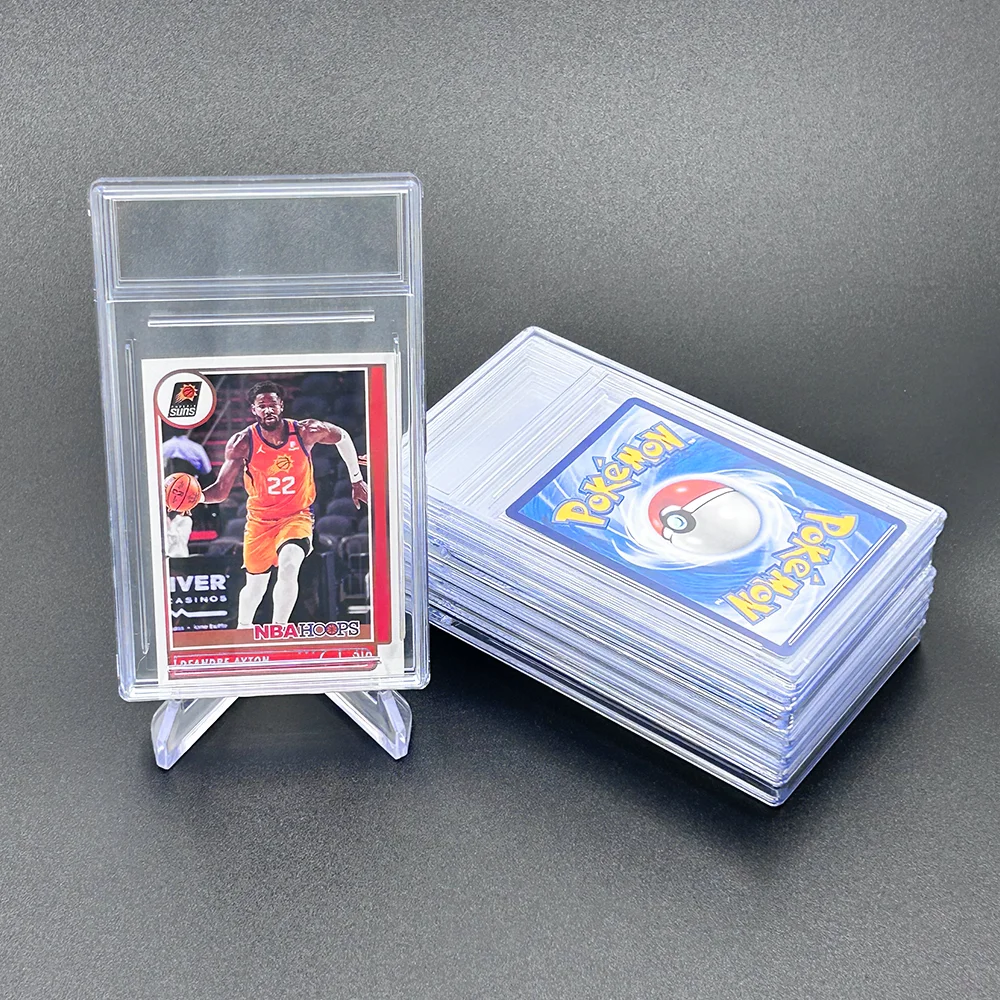 Сортированные карты темные Волшебные игровые плиты для Psa Cgc торговый протектор спортивный Pakemon градиентный карточный чехол
