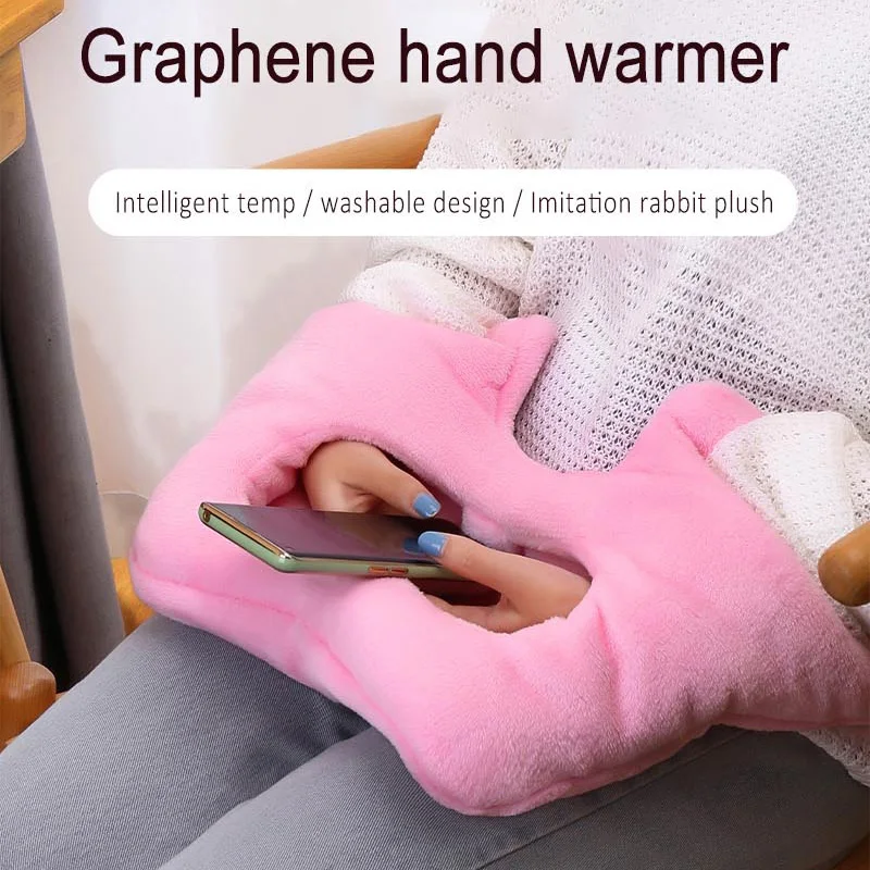 
EMAF 2021 new Amazon hot sale zippo small pink gaming personal electronic hand warmer peluches power bank rechargeable pad 