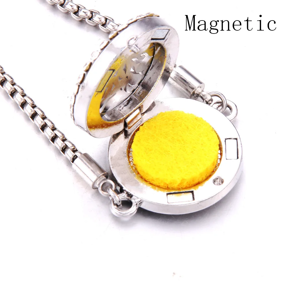 Life tree Stainless steel hollow out perfume diffuser bracelet can open essential oil bracelet adjustable size alloy bracelet