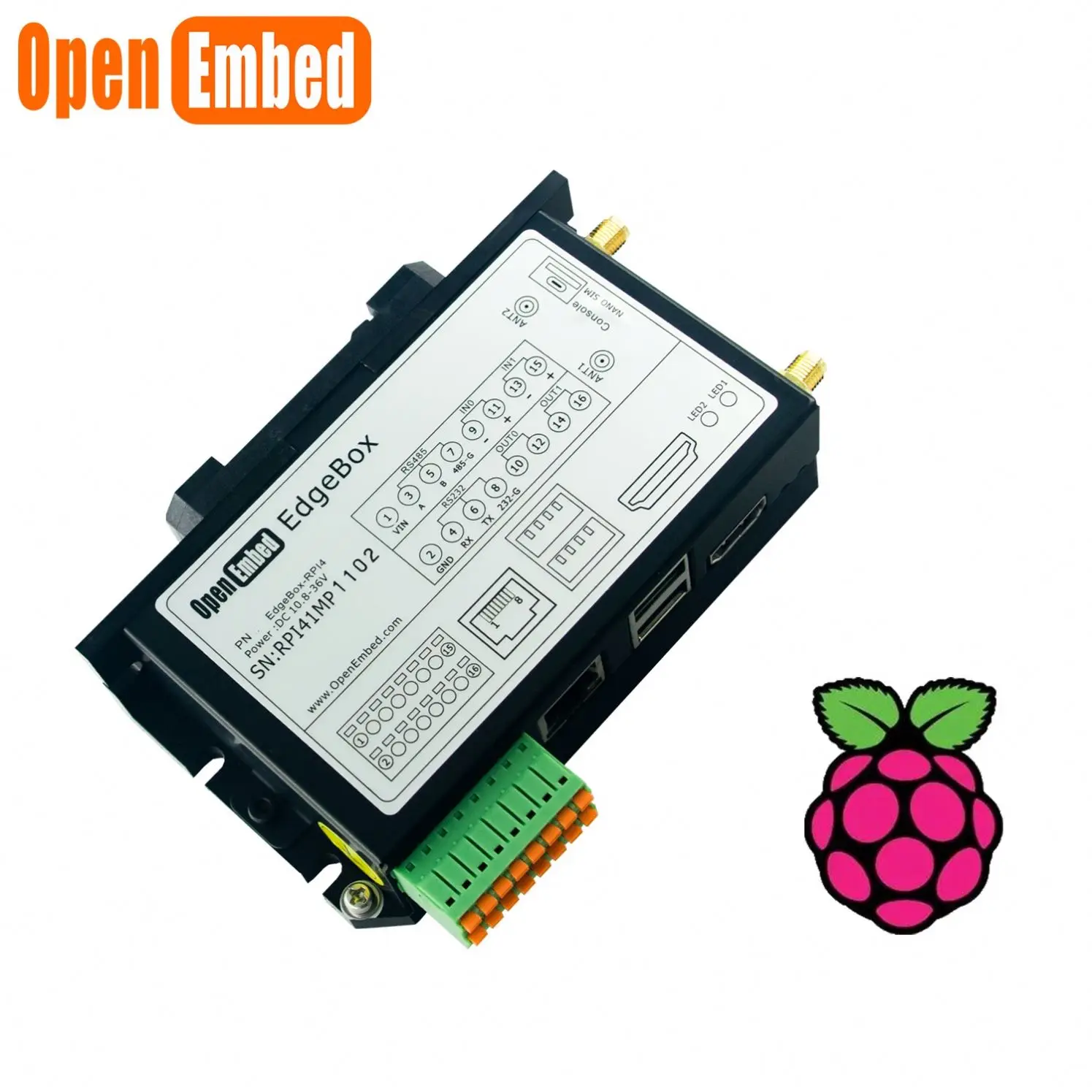 plc pac dedicated controllers RK3588 based, warehouse stock Raspberry pi plc programming controller