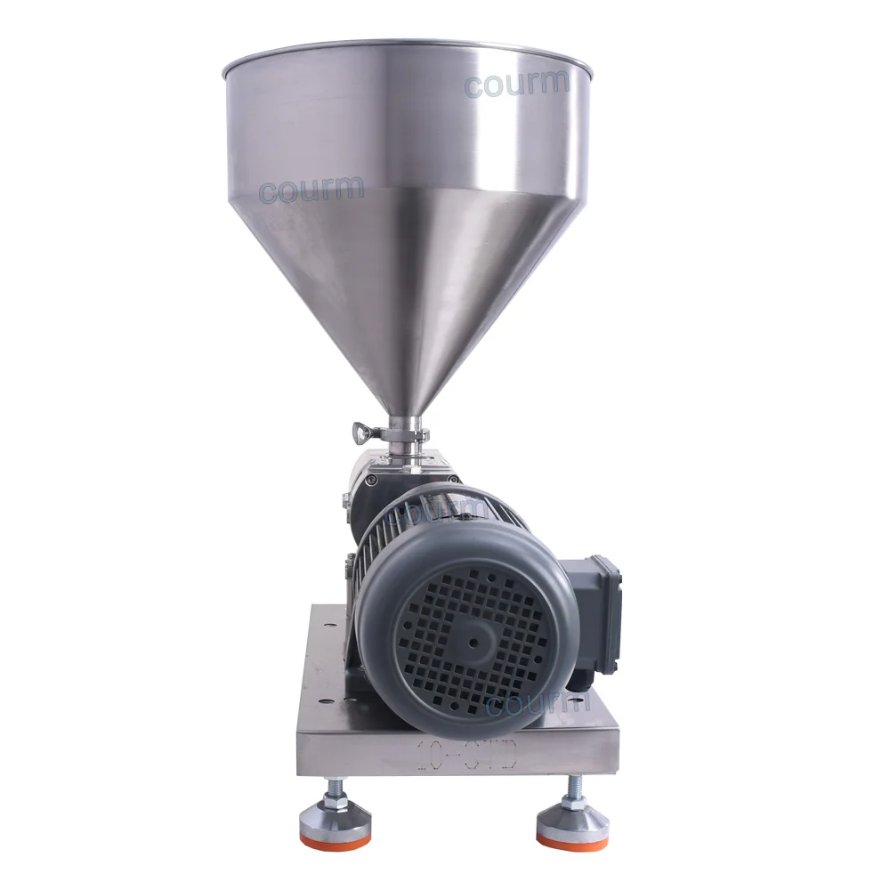 COURM high quality whole sale horizontal stainless steel single screw rotor honey transfer pump