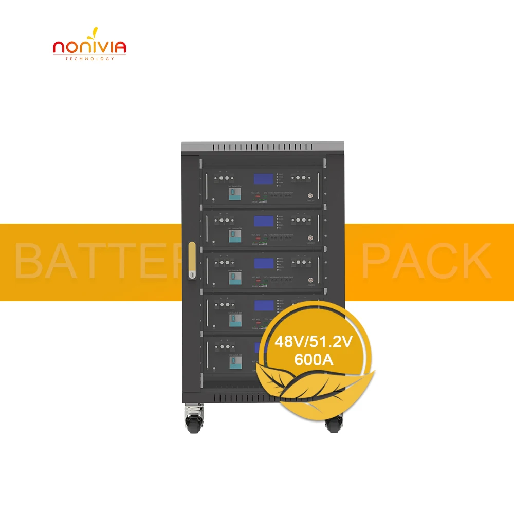 NONIVIA industrial high volt stacked 48V 51.2v 100Ah 600Ah 800Ah 1600Ah 1000Ah hybrid photovoltaic Lithium Battery