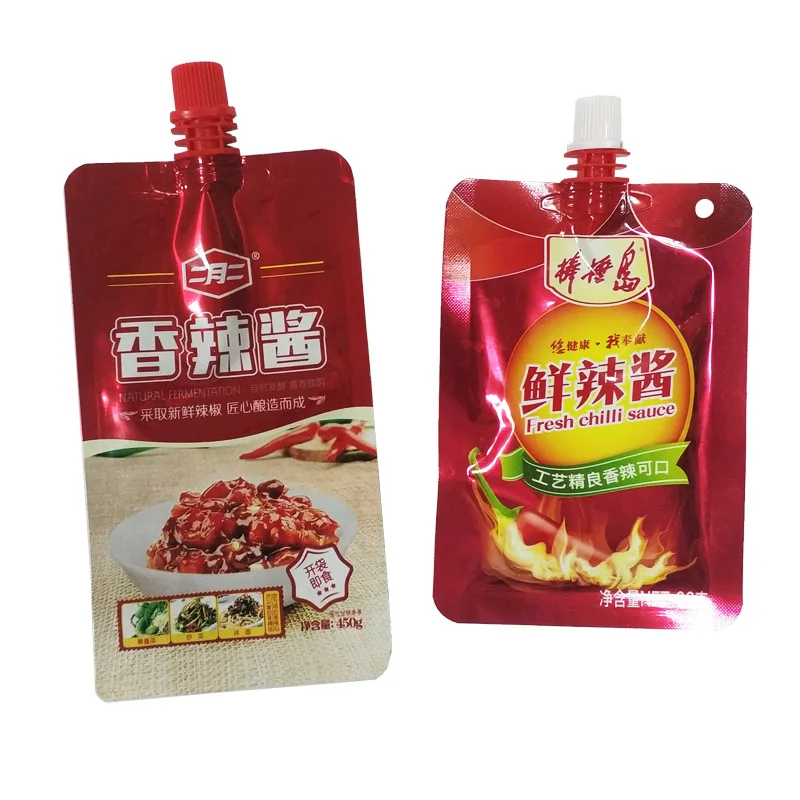 OEM/ODM Factory Baby Food Drink Pouch Wholesale Self Standing Packaging Puree Spout Pouch Bag