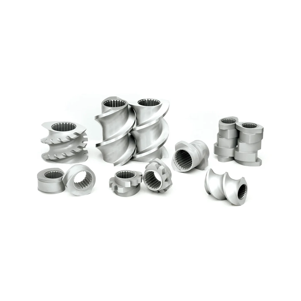 Хорошее качество высококачественный износостойкий винт запасные части двухшнековый