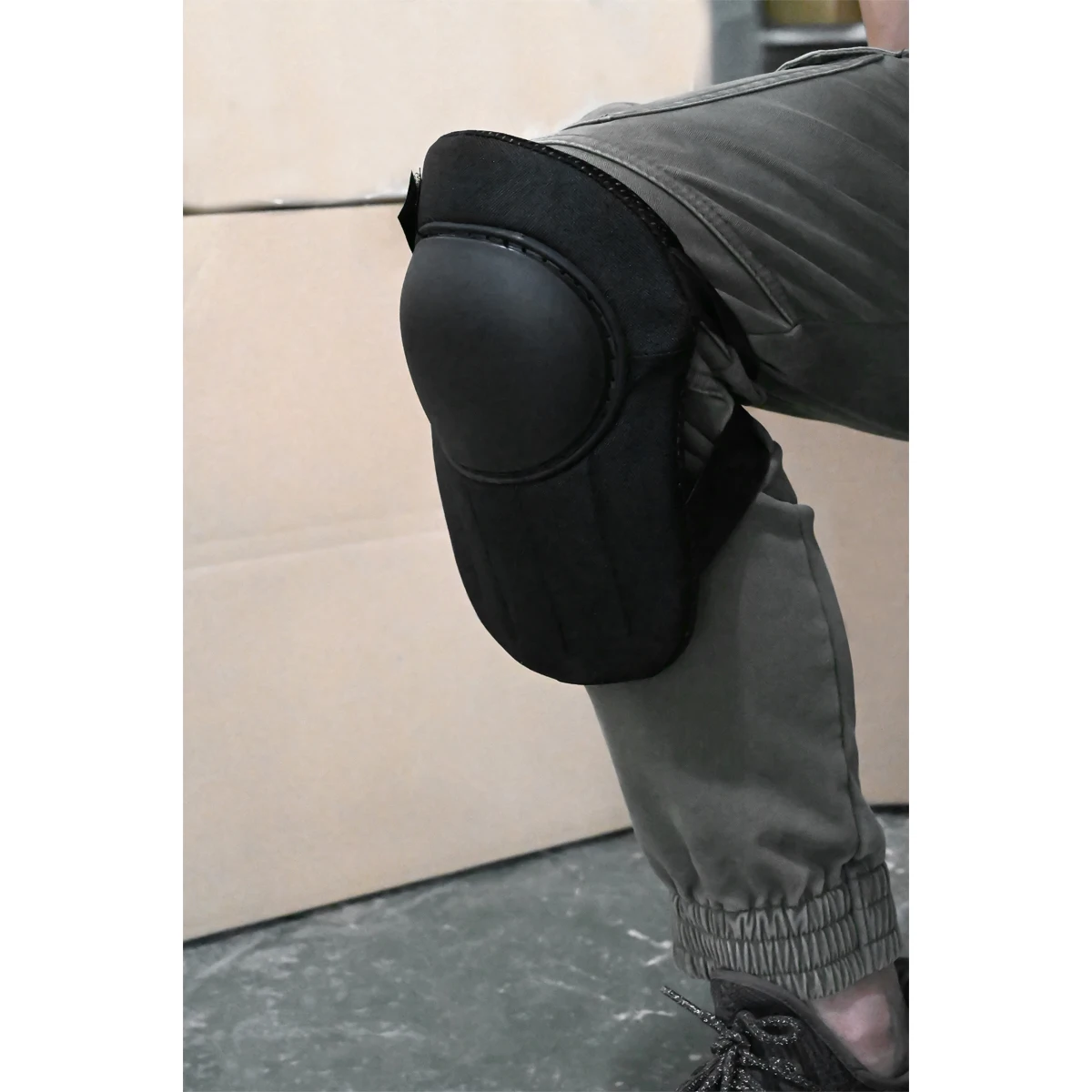 HX-F Knee Safety Protector Hard Cap Shell Light EVA Foam Elastic Belt Knee Pads Pad for Construction Work