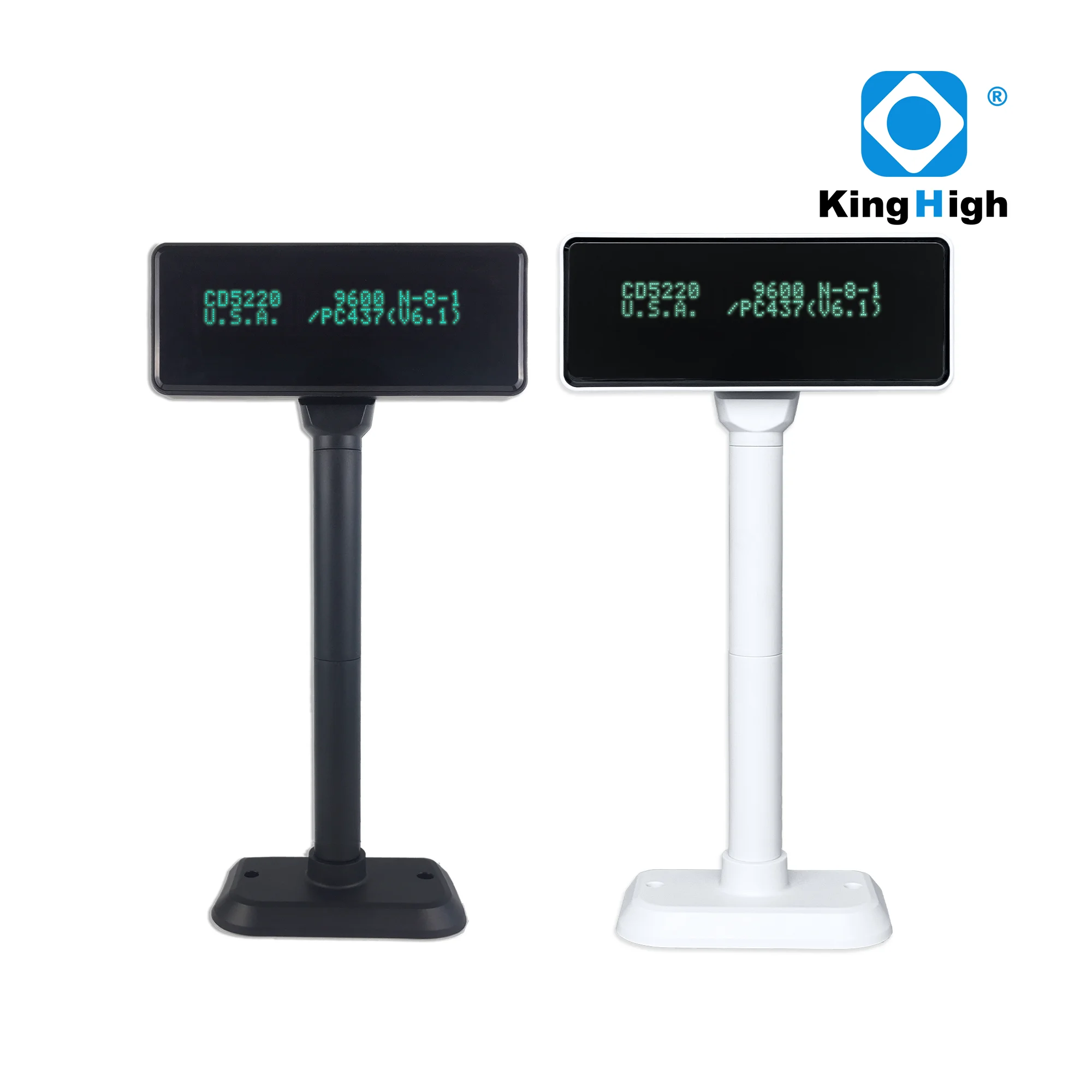 Высокое качество 29 видов языков популярный PD220 USB RS232 порт VFD220 POS дисплей клиента с Android