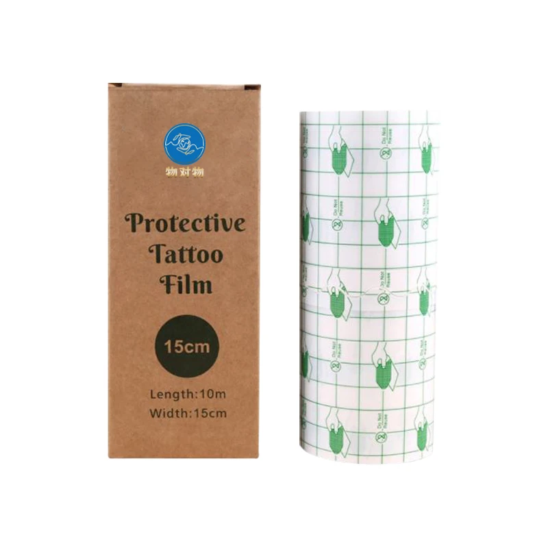 Private label Tattoo Accessories PU Tattoo Protective Film for Skin Aftercare antibacterial wound dressing tape