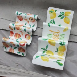 Wholesale custom unbreakable reusable colorful melamine plastic taco holder