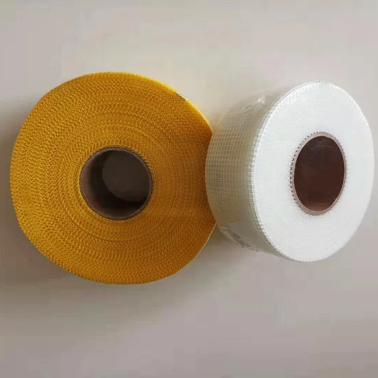 Self-adhesive fiberglass drywall repairing tape