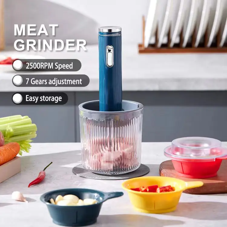 Two size electric USB rechargeable portable smoothies maker blender galic pepper vegetable choppers food chopper