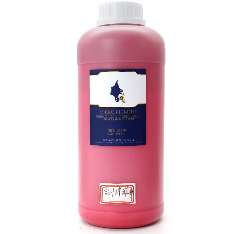 Original pmuure Natural Free Sample Easy Tattoo OEM pmu Microblading pmuigment Tattoo Ink for Lip and Eyebrow