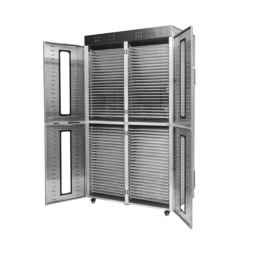 Digital Display Electric Fast Heating Element For Food Dehydrator 80 / 96 Trays Pepper Dehydrator Machine