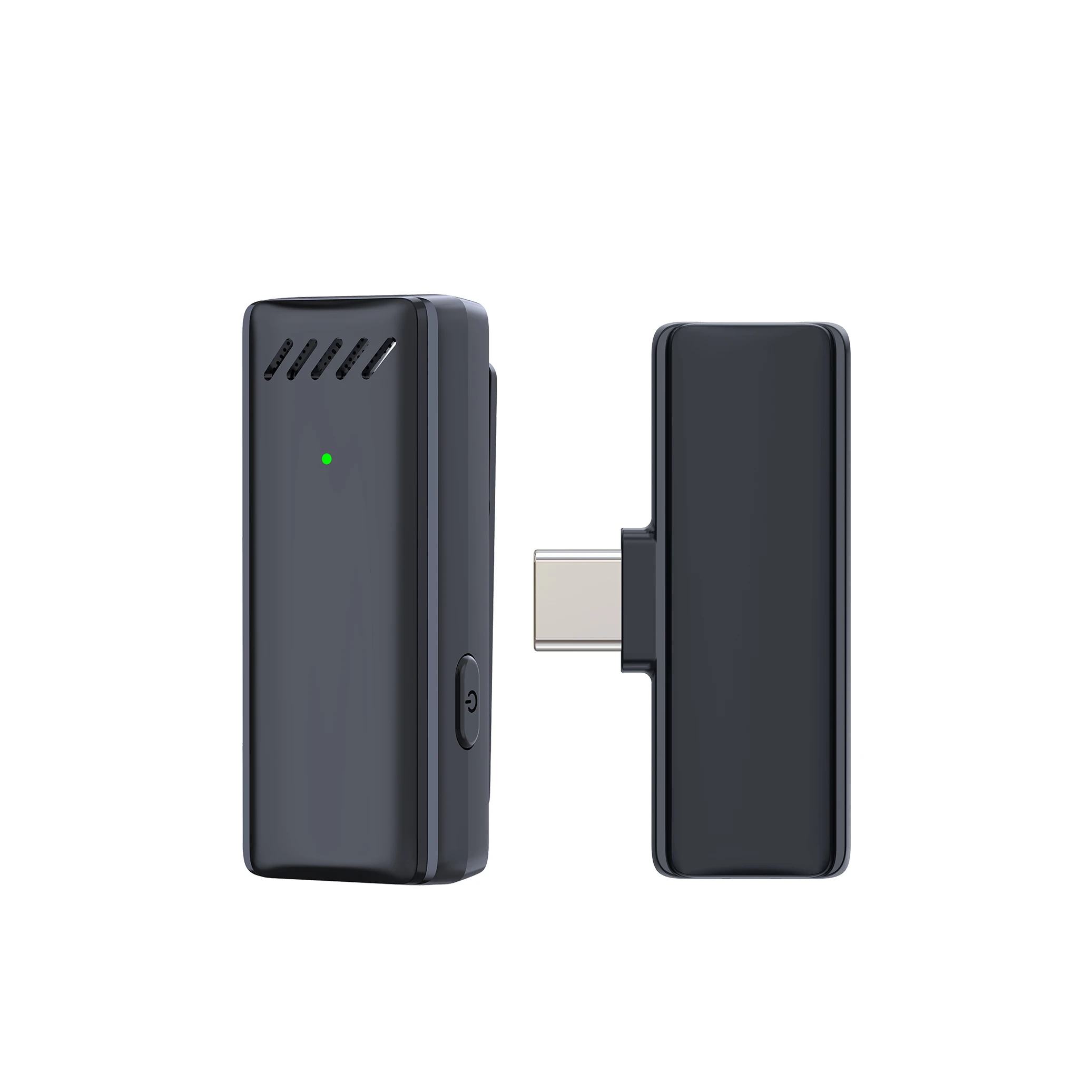 Portable Wireless Microphone Lavalier Interview Mini Live Collar Microphone for Mobile Phone