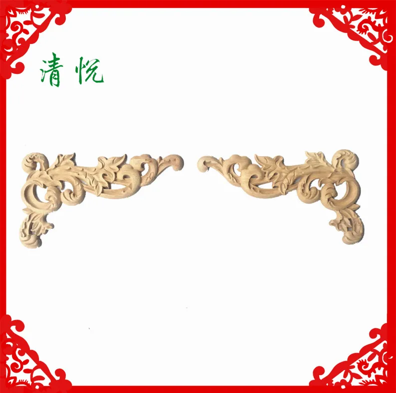 Professional supplier wood carving wood carving onlay wood carving decoration