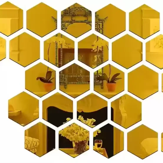 Rose gold mirror acrylic sheet acrylic gold mirror sheet