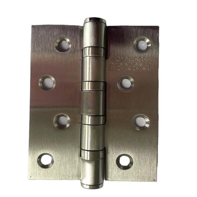 Factory wholesales 4 5 6 inches flat open butt hinge stainless steel ball bearing hinge for door and window doors hardwares