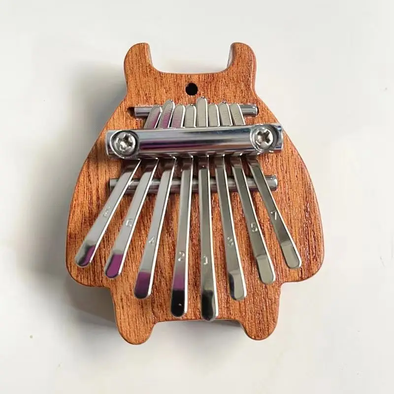 Kalimba Mini Thumb Piano 8 Keys Portable Finger Piano with Lanyard Special Gifts for Kids and Adults Beginner
