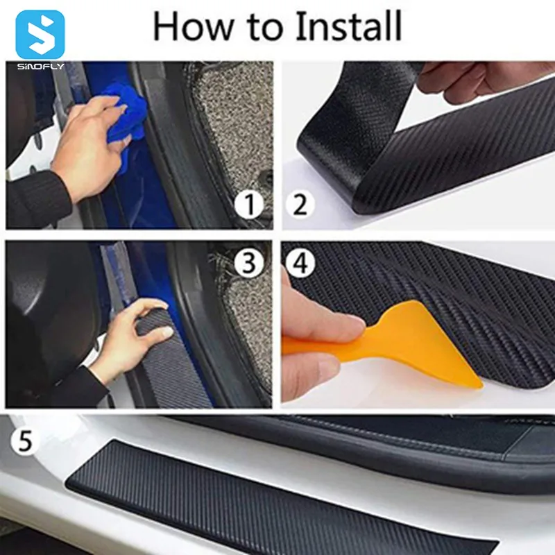 Auto carbon fiber car wrap vinyl film 3d carbon fibre vinyl