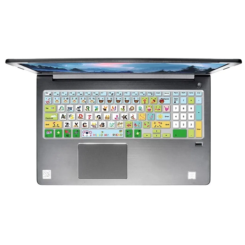 Carton Animal Design Keyboard Cover for Dell inspiron 15 5547 15C 3000 5000 15mr 15CR 3543 15M Ins15CR-1518L15CD 15MD 15MR