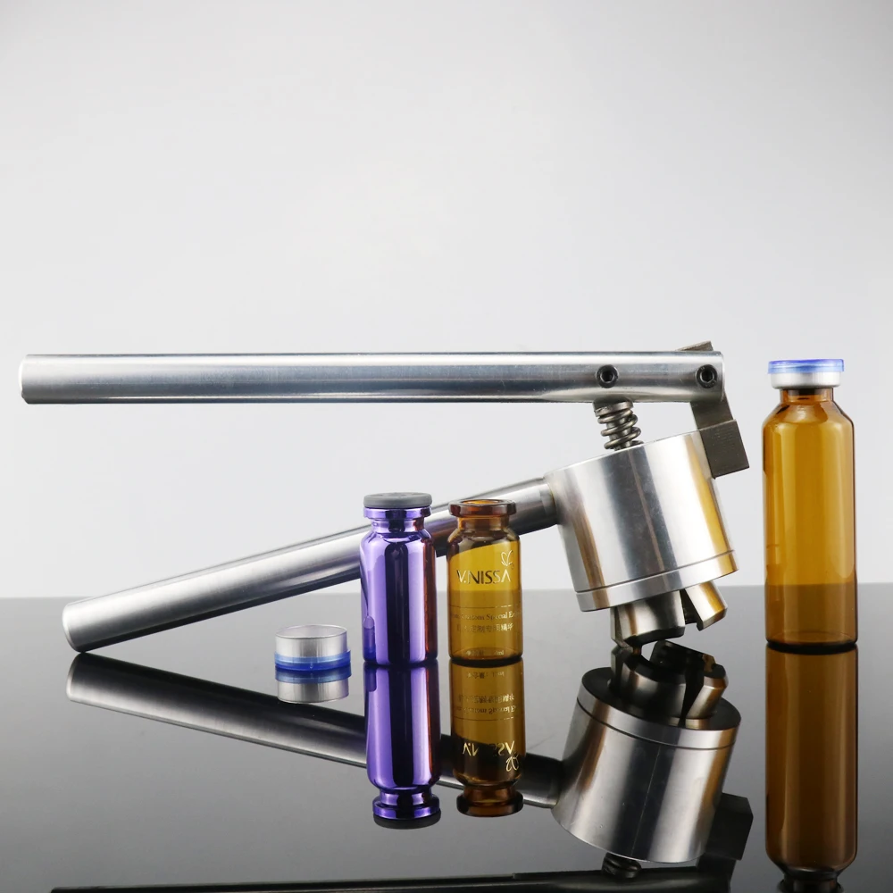 perfume bottle filling and crimping machine,sealing machine