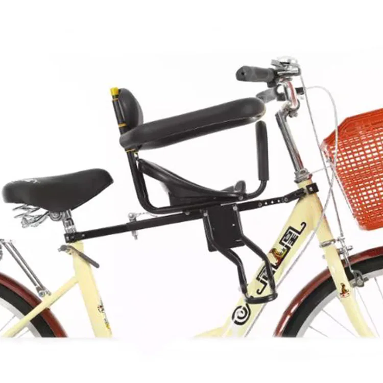 
Big black baby bicycles front mountain bike seat with the backrest 