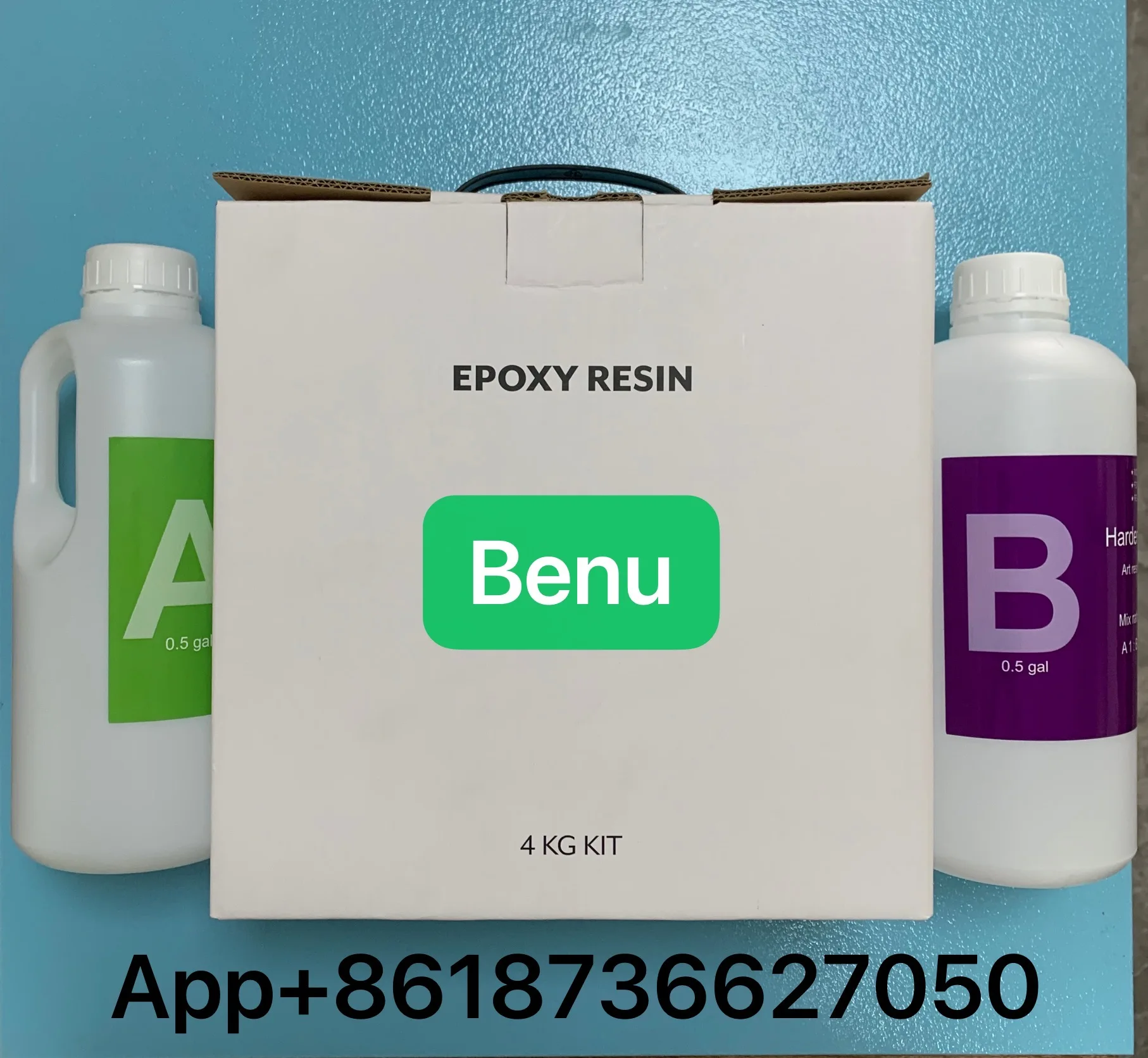 Art resin kit gallon kit 100% No Ripple And No Glue Running Epoxy Resin Glue 2 parts AB Glue 1:1 For crafts