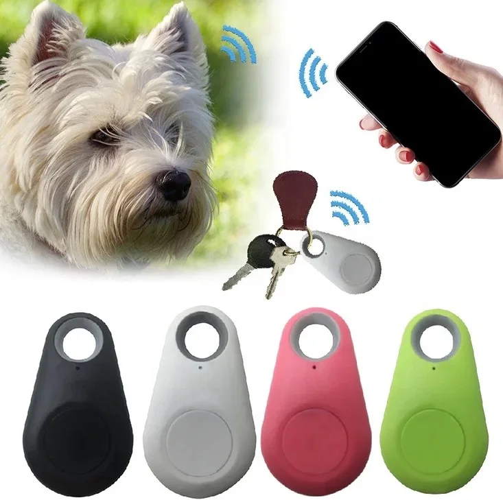 Pet Smart Gps Tracker Mini Anti-lost Waterproof Bluetooth Locator Tracer For Pet Dog Cat Kids Car Wallet Key Collar Accessories