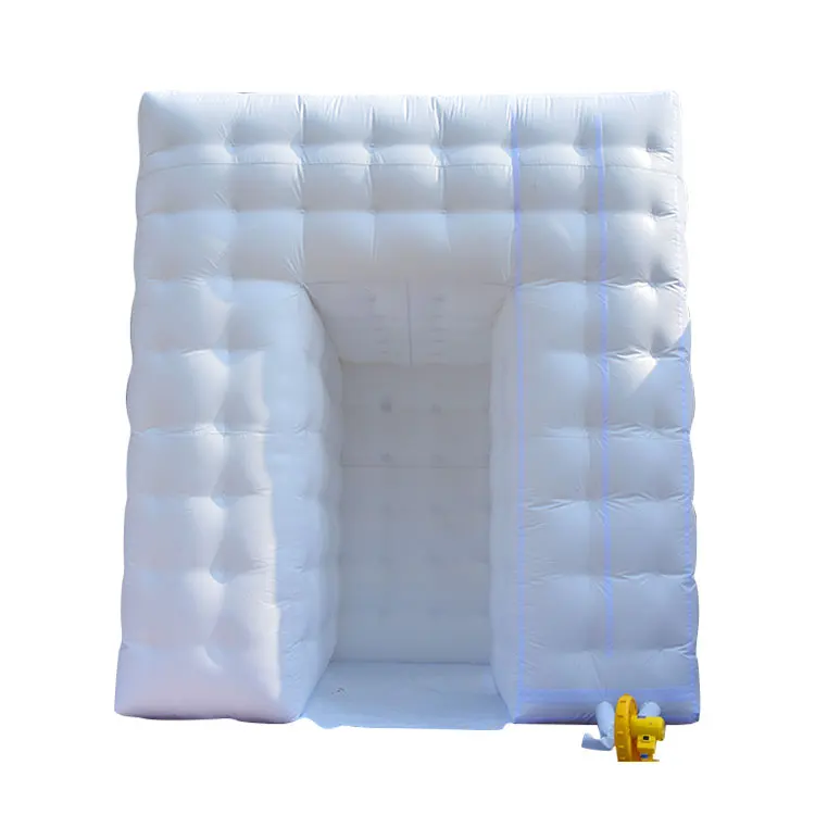 Mini Size Indoor Studio Cube Tent Inflatable Cube Tent with Led Light