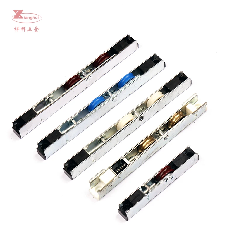 Popular Pulley Roller for Sliding Glass Door Window High Quality Aluminum UPVC Hardware Accessories with Copper-Wheels Nylon