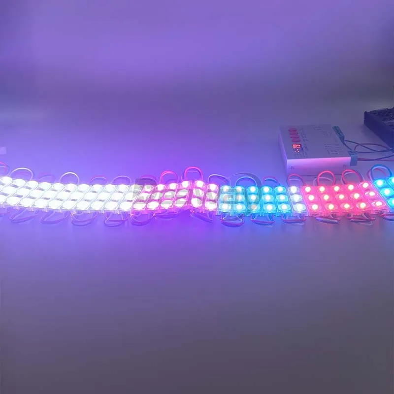 RGB  led module 12v 1.2W 3030 IP68 2811chip for Advertising Signs
