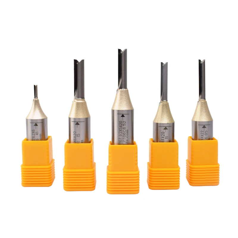 Arden cnc bits 2Flute CNC Router Bit Carbide Tipped CNC Milling Cutter arden TCT Straight bit for woodworking