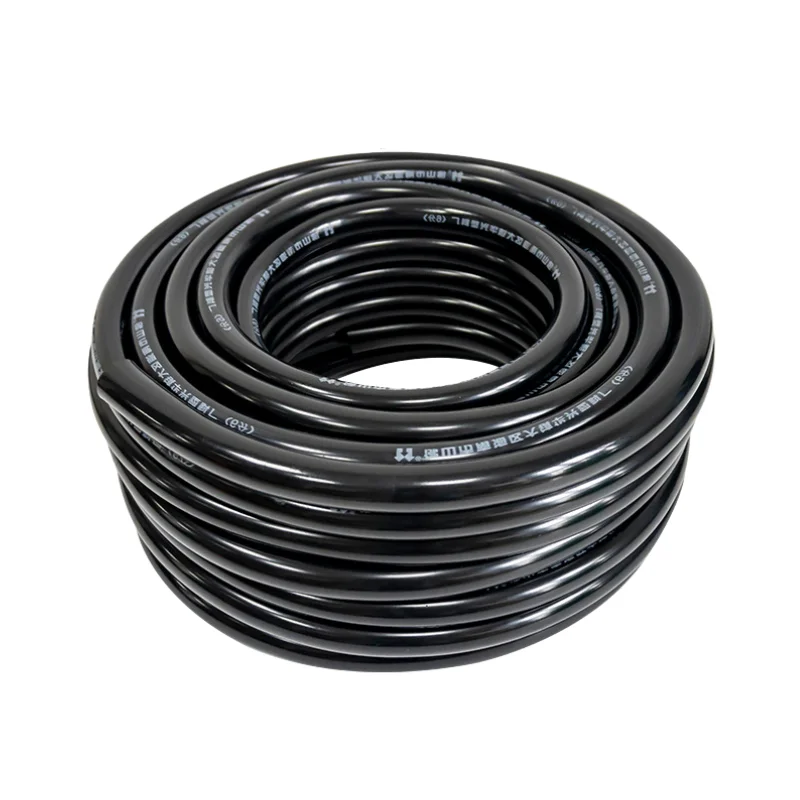 PVC black hose Chinese Manufacturer Industrial Grade PVC Rigid Clear Pipe 11mm Transparent See-through Plastic Tube