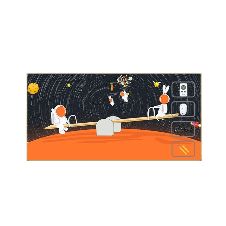 Инфракрасный Настенный Электрический обогреватель, обогреватель, картина 1200*600 мм