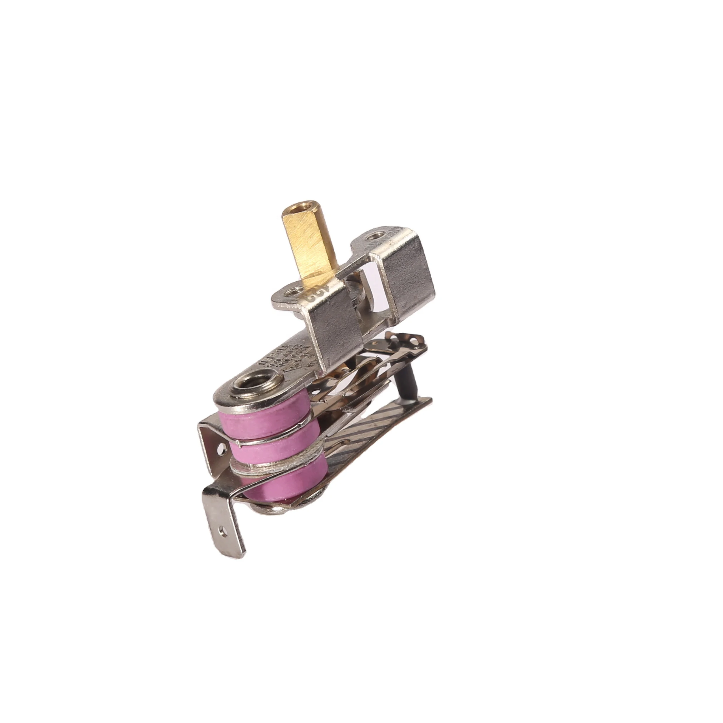 Electric Oven Parts Temperature Control Adjustable Bimetallic Thermostat