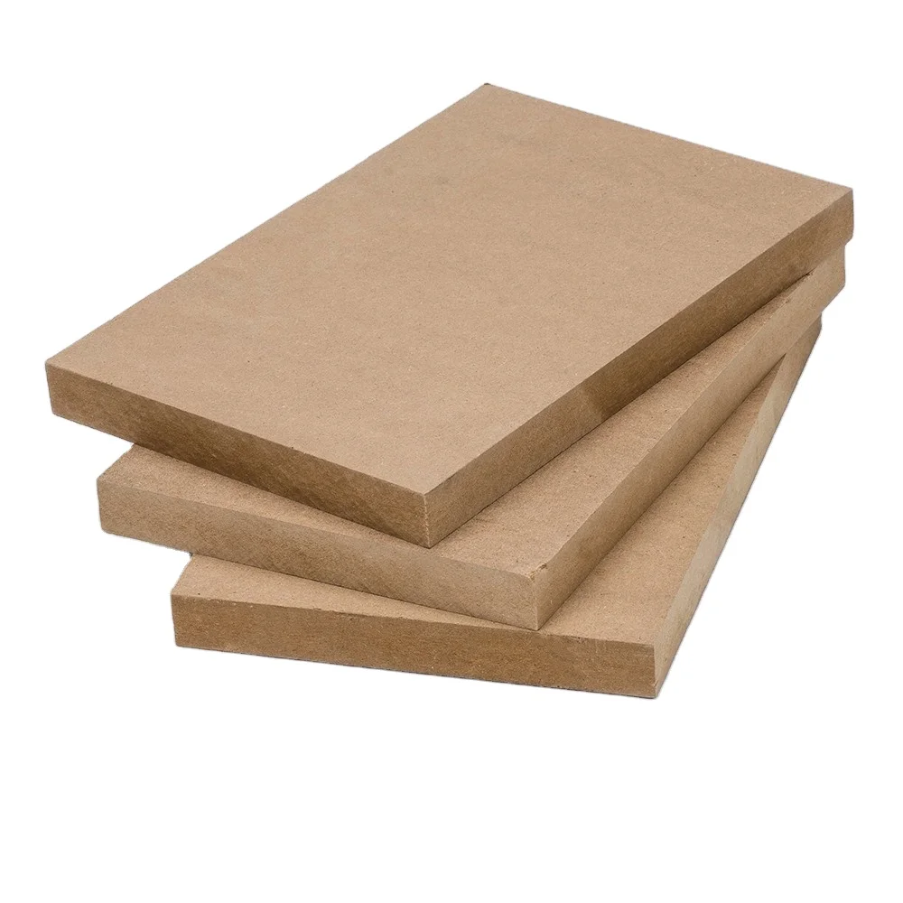Wholesale Plain MDF 18mm medium density MDF 1220x2440mm for furniture