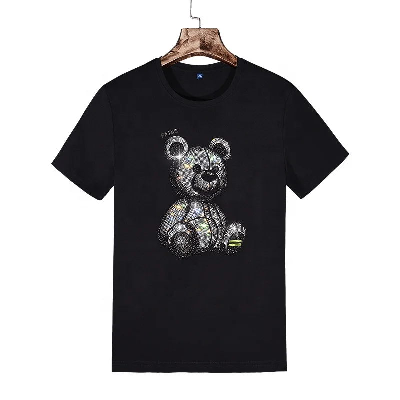 Мужская футболка BWC, 2021, большой размер, аниме, полный принт, хлопок, хип-хоп, Японская уличная Футболка Harajuku, Мужская футболка