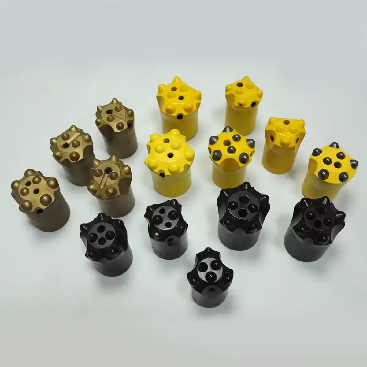 China Manufacturer 32mm 34mm 36mm 38mm 40mm 41mm taper button bit for YT27 YT28 YT29 rock drill