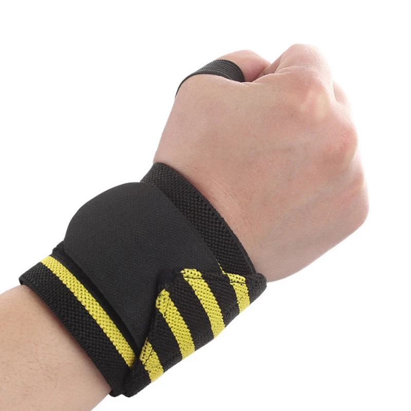 Adjustable Weight Lifting Elastic Wrist Support For Tennis Sports Gym Fitness Wrist Brace band