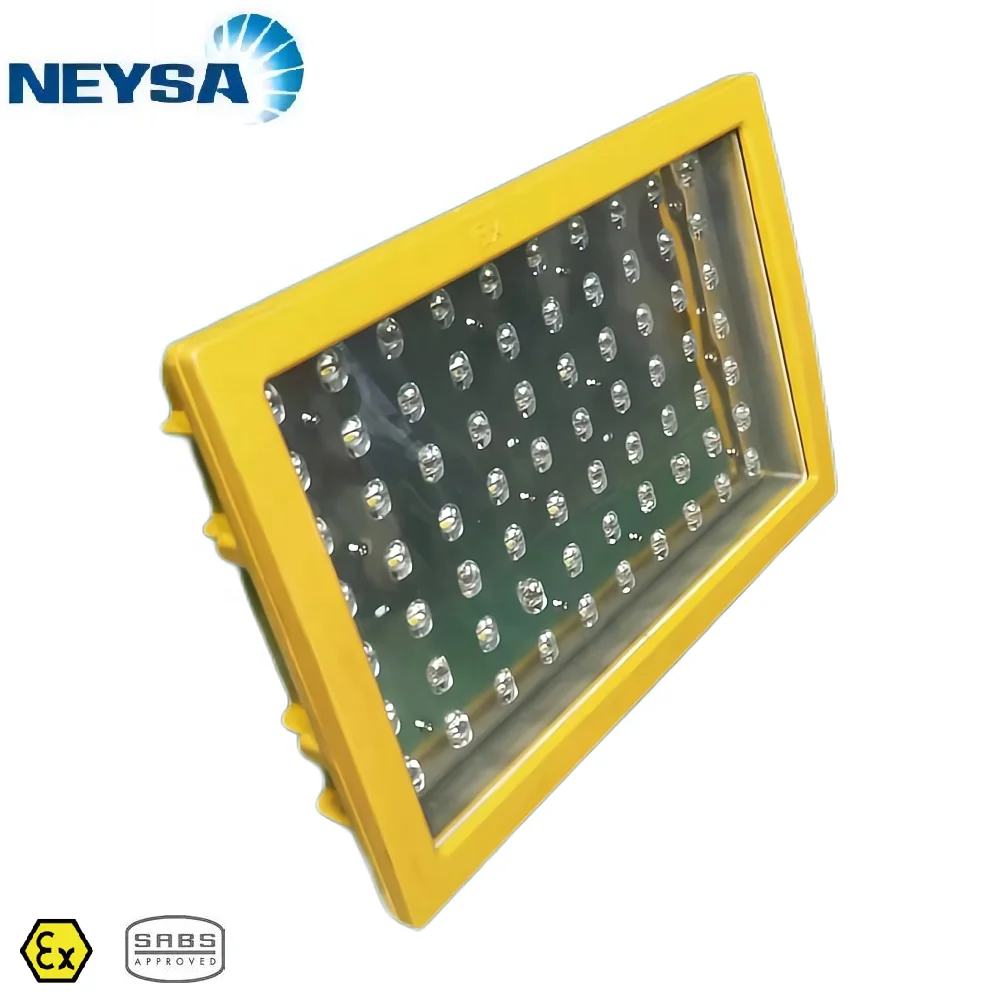 ATEx SABS 120 Вт 150 светодиодный защищенный IP66 профессиональный антибликовый взрывной светильник настенное крепление освещение для улицы промышленного освещения